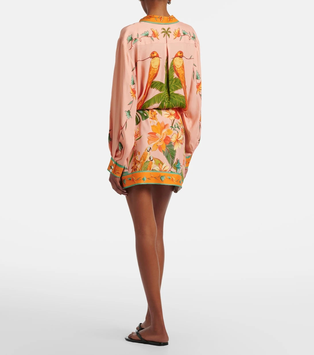 Farm Rio - Birds wrap skirt