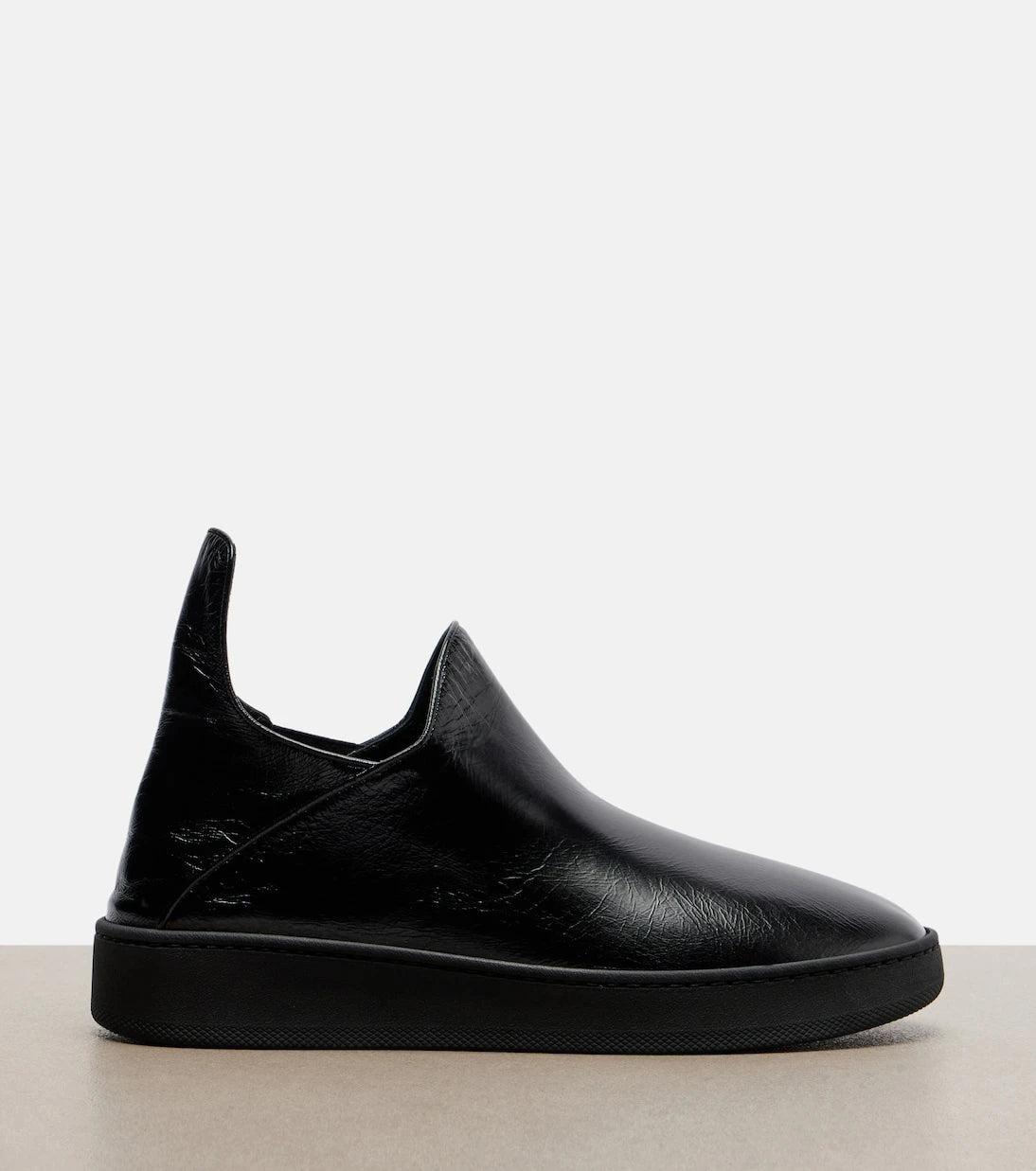 Phoebe Philo - Leather high-top sneakers