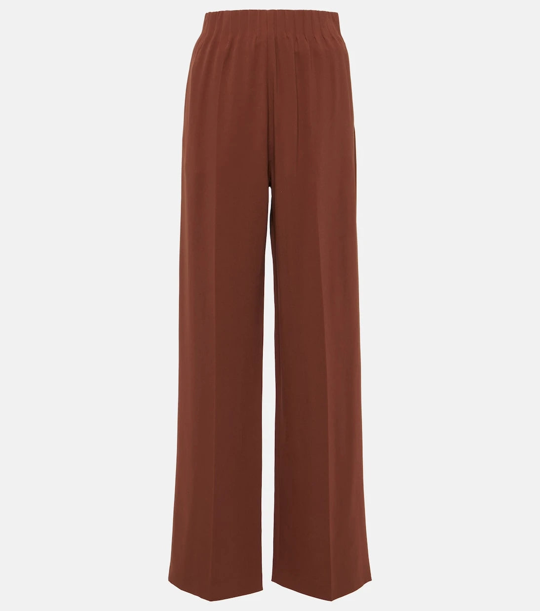 Fforme - Maud high-rise lamé wide-leg pants