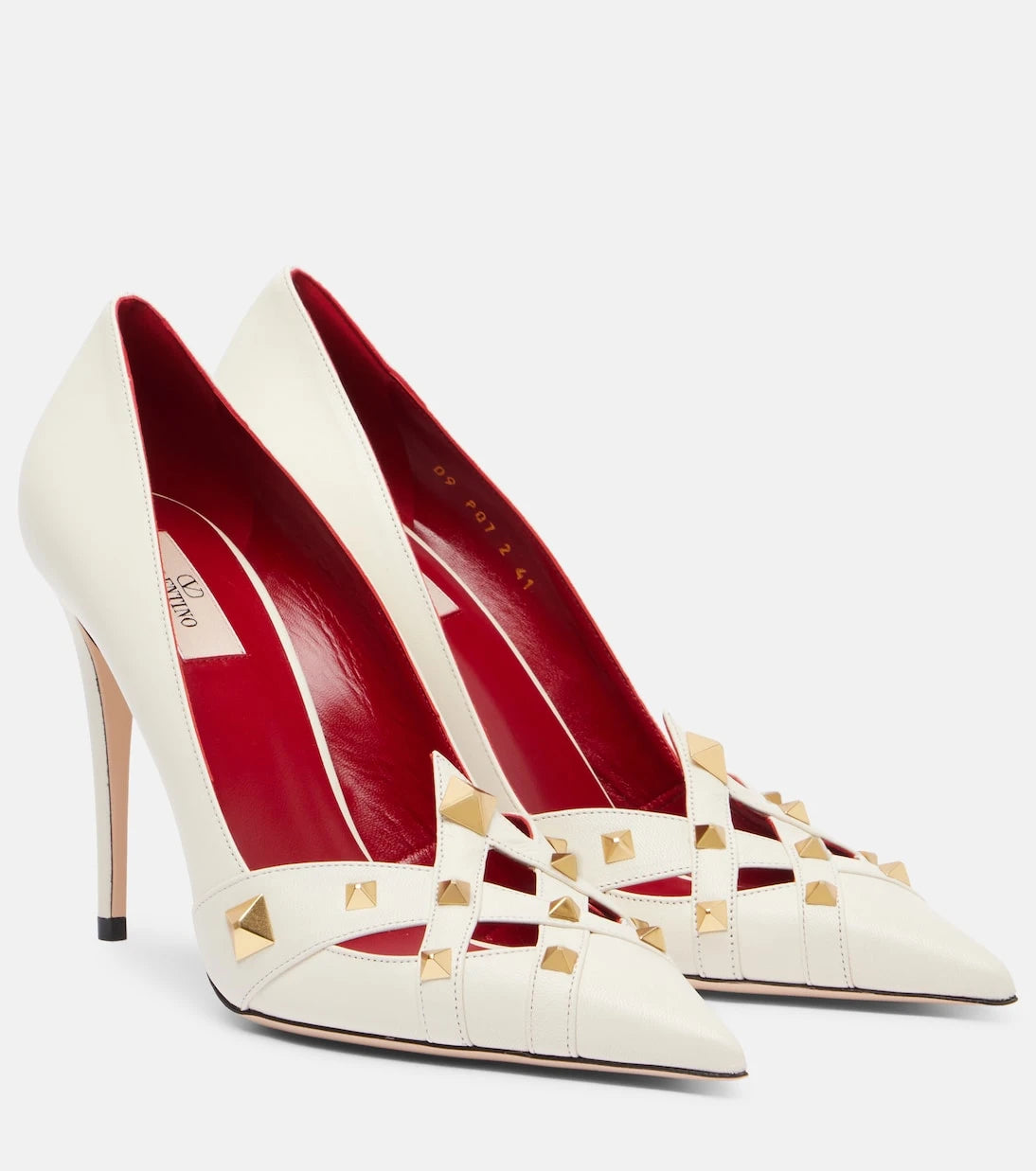 Valentino Garavani - Studdy leather pumps