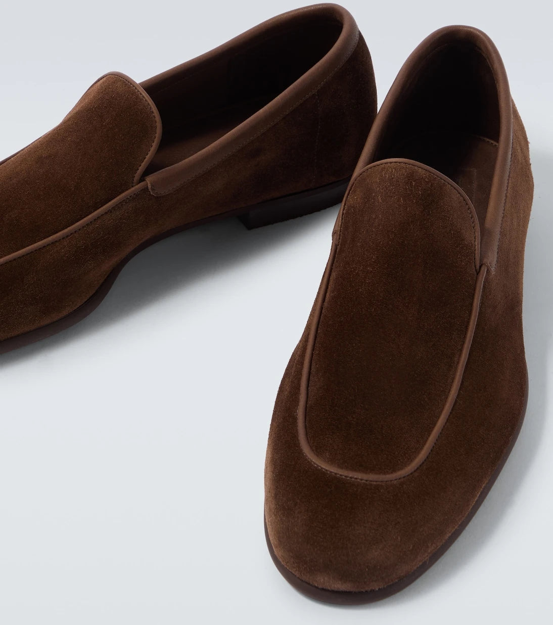 John Lobb - Tyne suede loafers