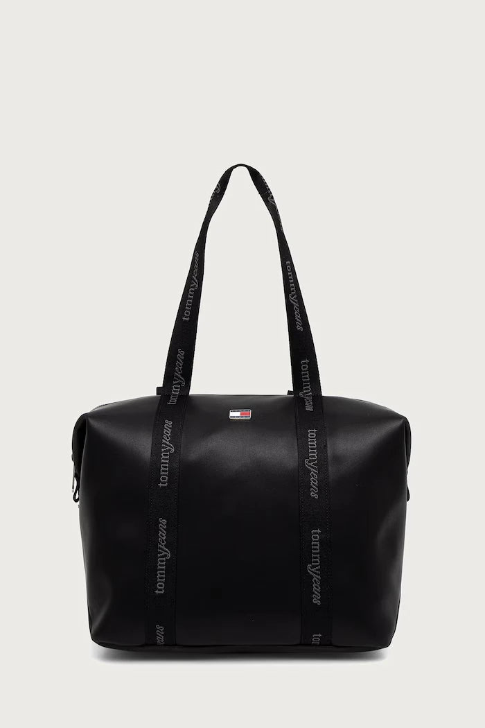 Tommy Jeans kadın suni deri alışveriş çantası