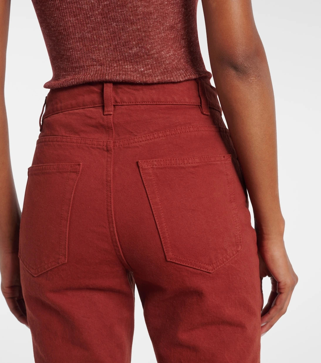 Gabriela Hearst - Willa high-rise bootcut jeans