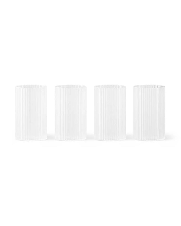ferm LIVING Ripple Verrines 140 ml Bardak Seti (4 Parça)