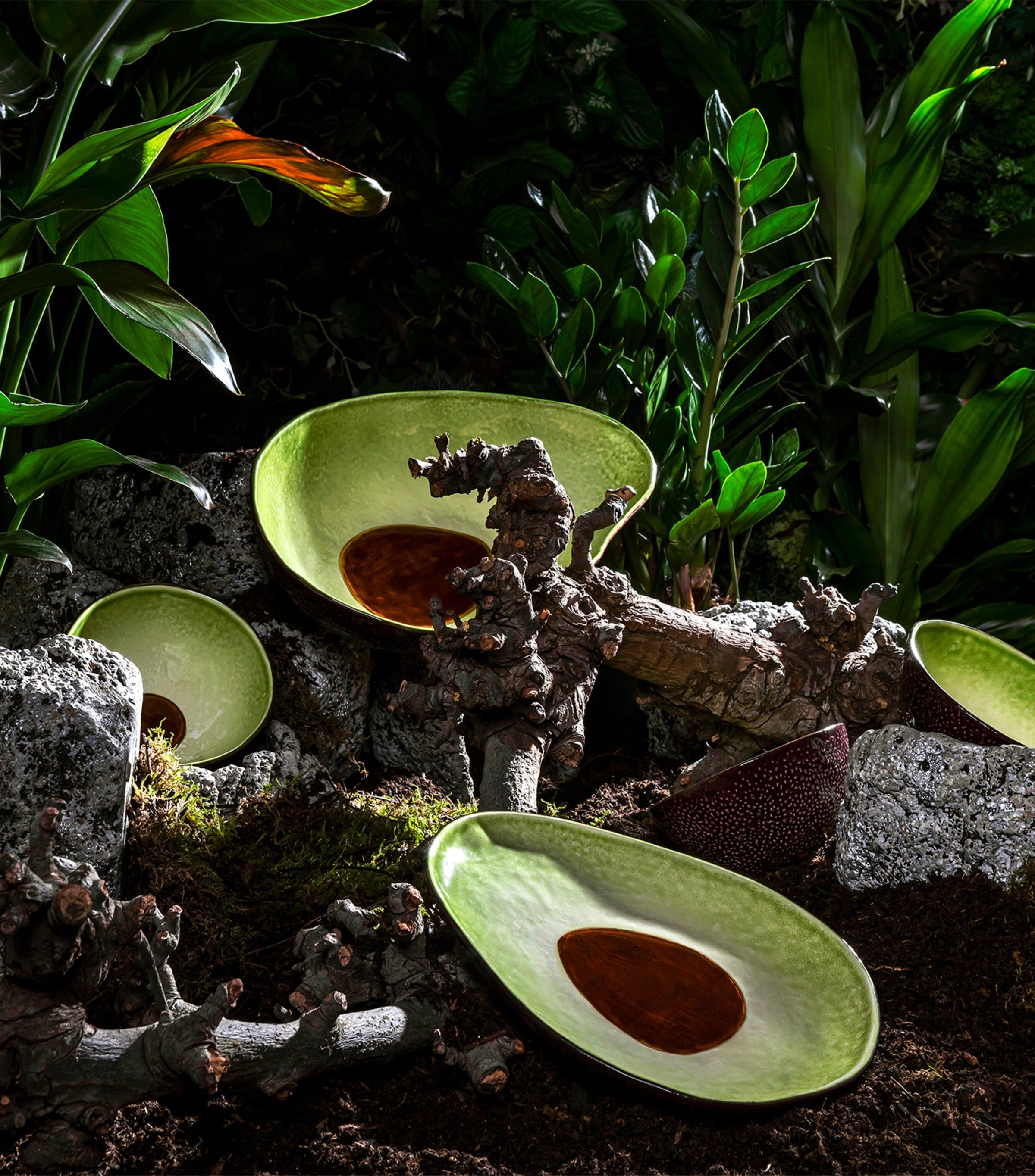 Bordallo Pinheiro Avocado Dessert Plate (21cm)