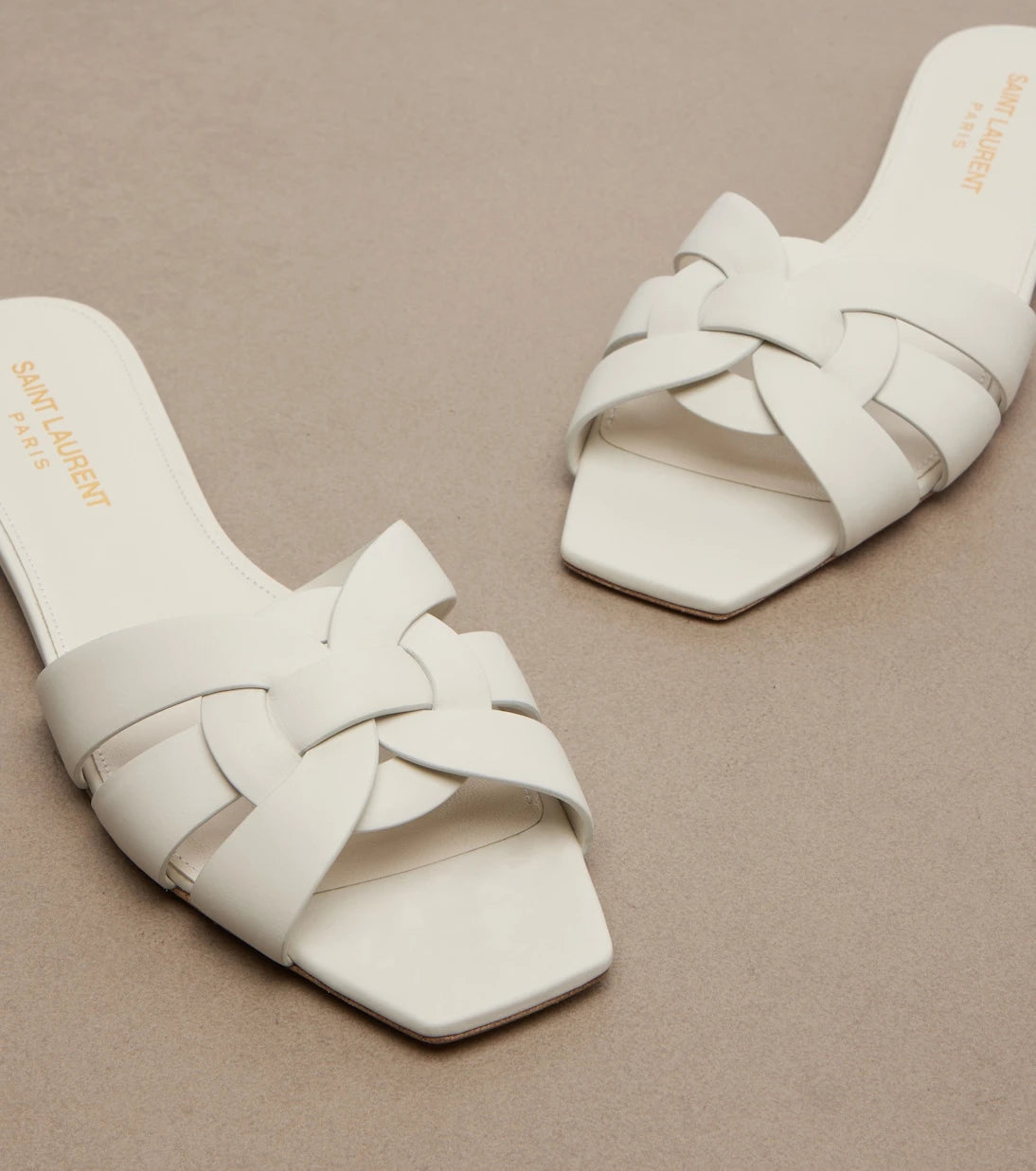Saint Laurent - Tribute leather sandals