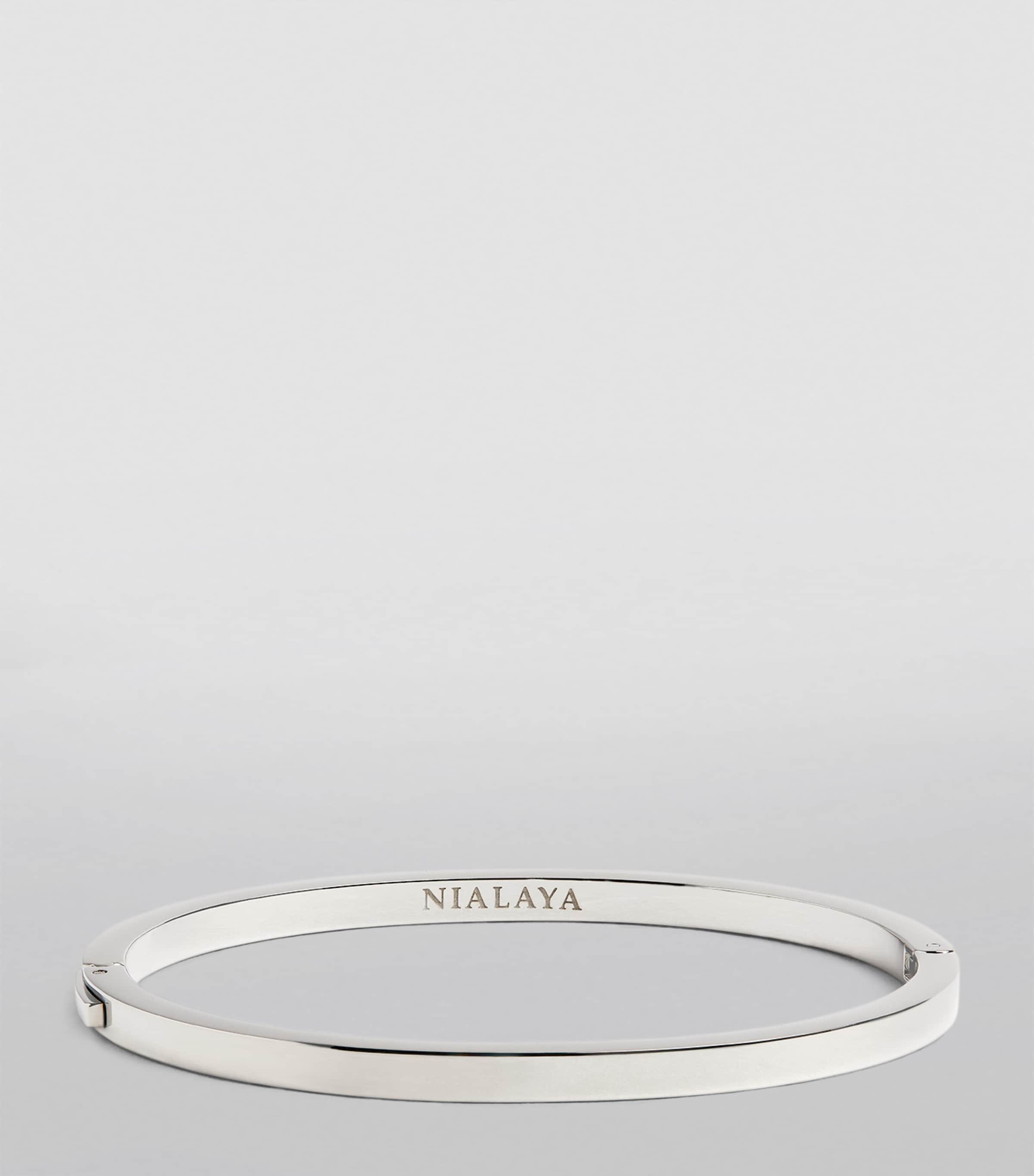 Silver-Plated Simplicity Bangle
