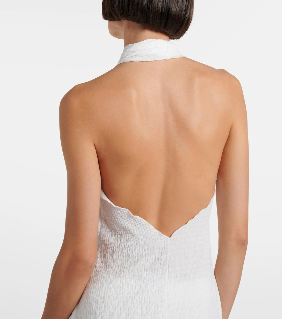 Jade Swim - Stella sheer halterneck maxi dress