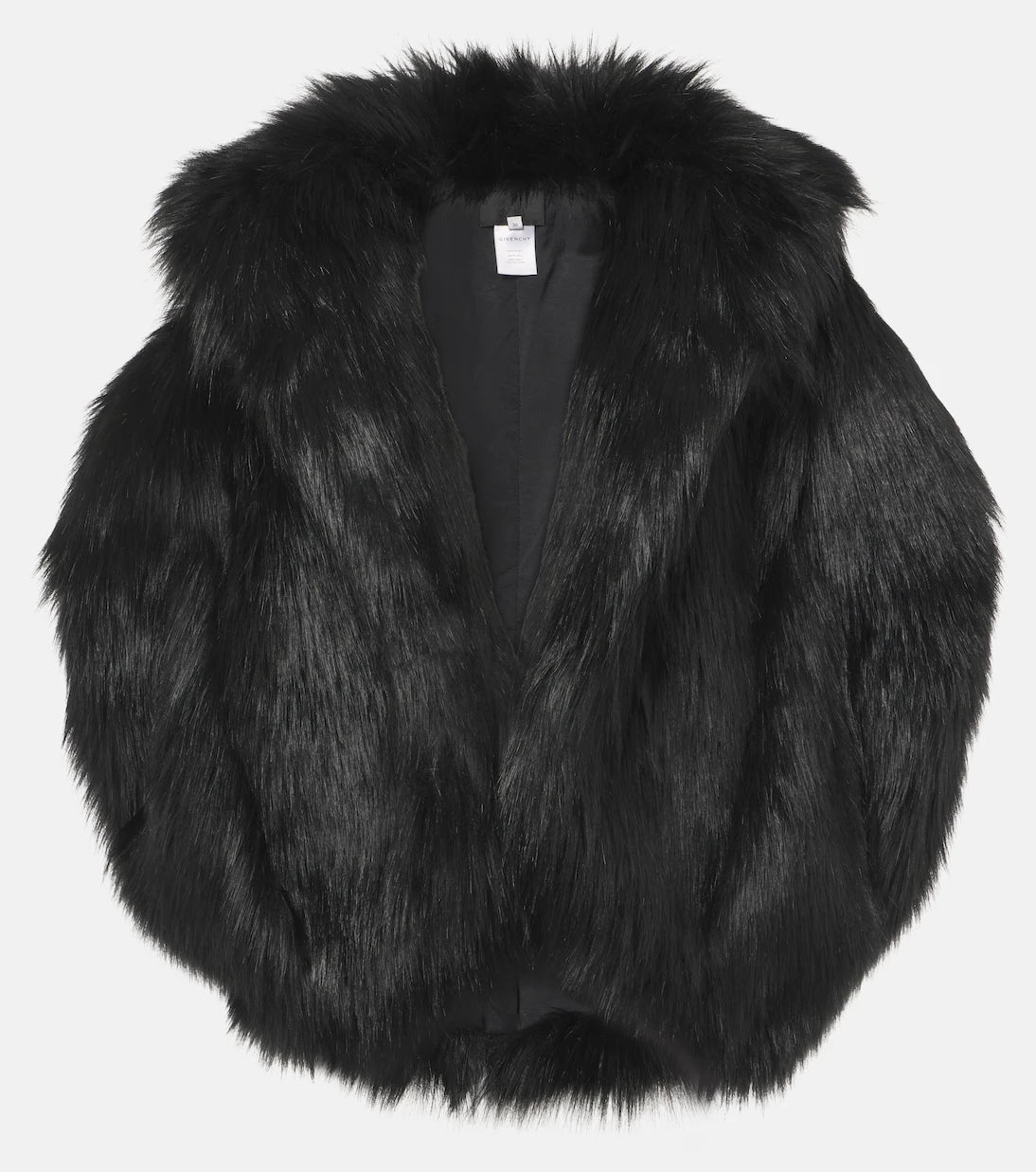 Givenchy - Faux fur cape