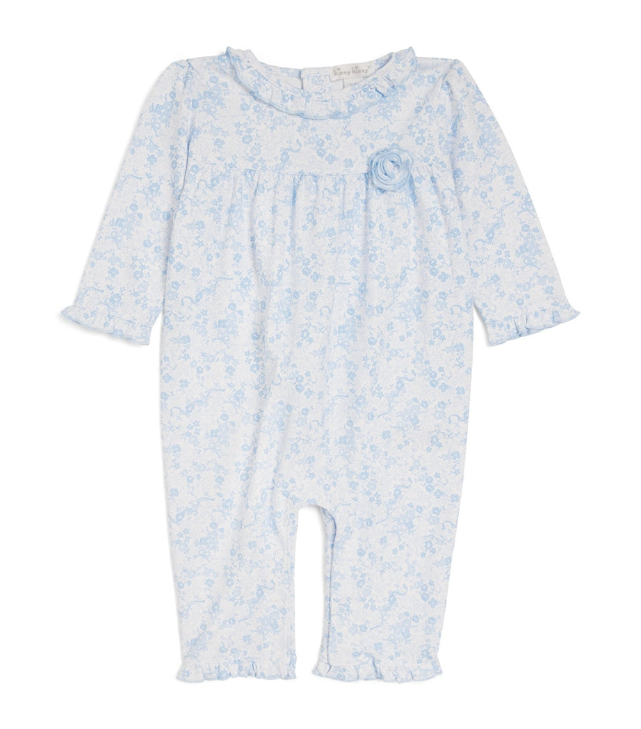 Cotton Old English Roses All-In-One (0-24 Months)
