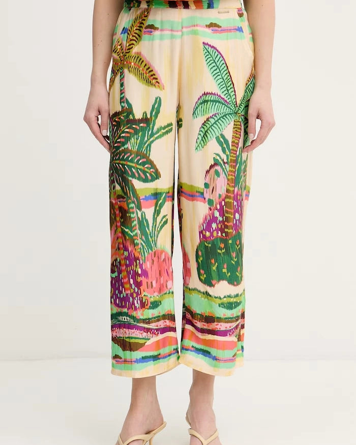 Lola Casademunt kadın viskon culotte pantolon