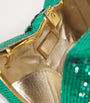 Judith Leiber Green x Harrods EXCLUSIVE Embellished Just For You Bow Clutch Bag