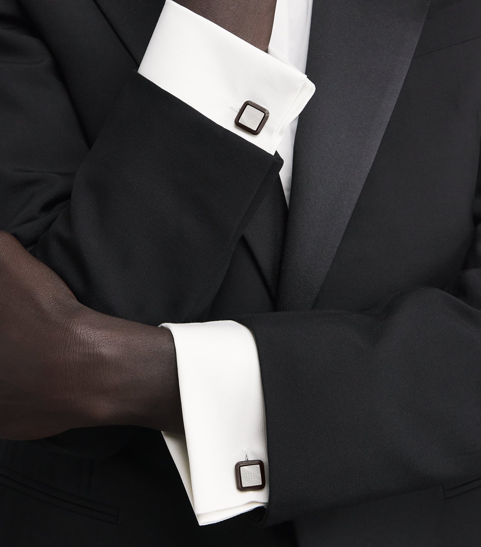 Spazio Square Mother-of-Pearl Cufflinks