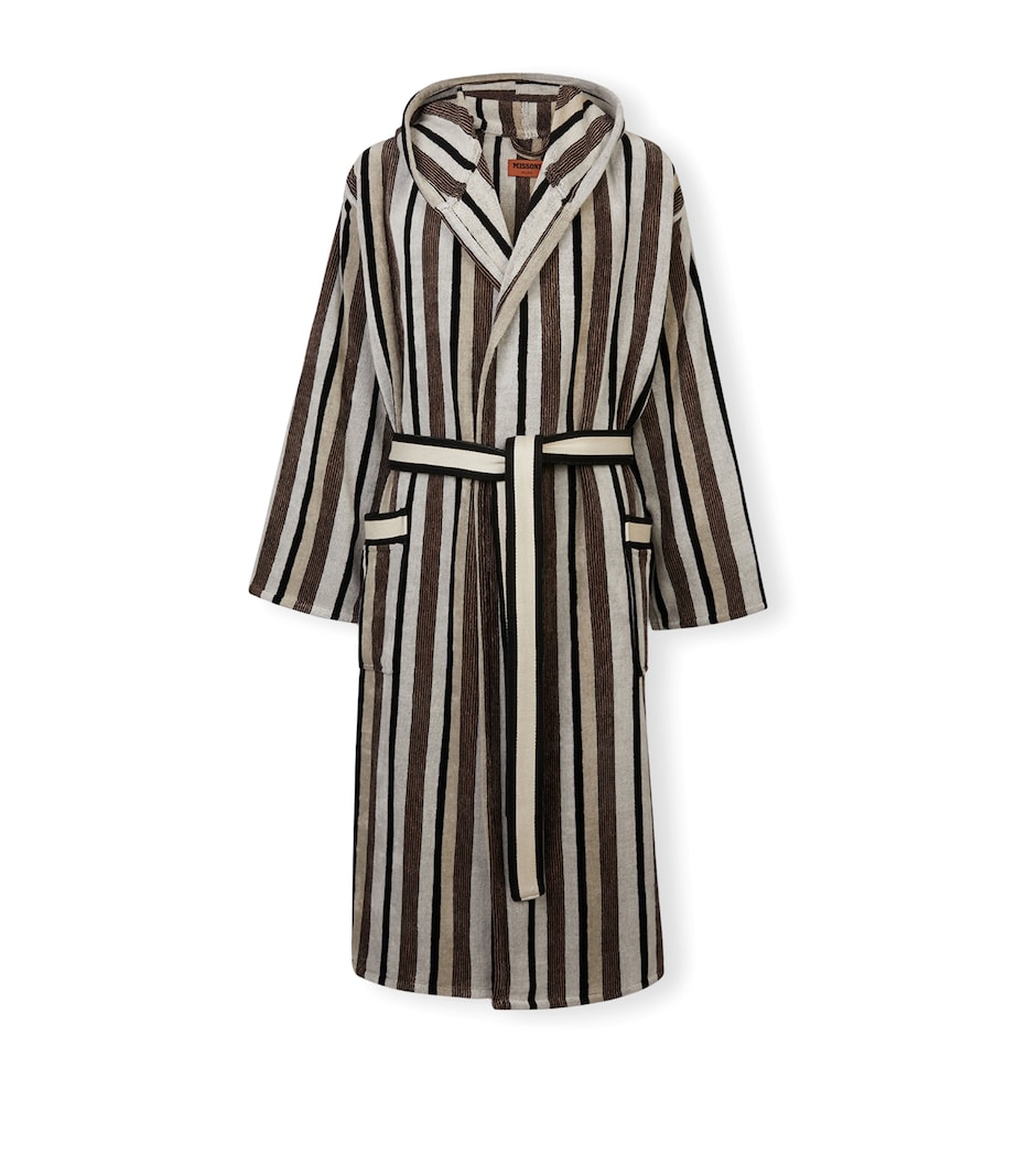 Missoni Home Towelling Striped Craig Robe (Medium)