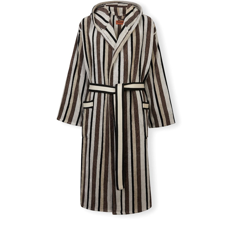 Missoni Home Towelling Striped Craig Robe (Medium)