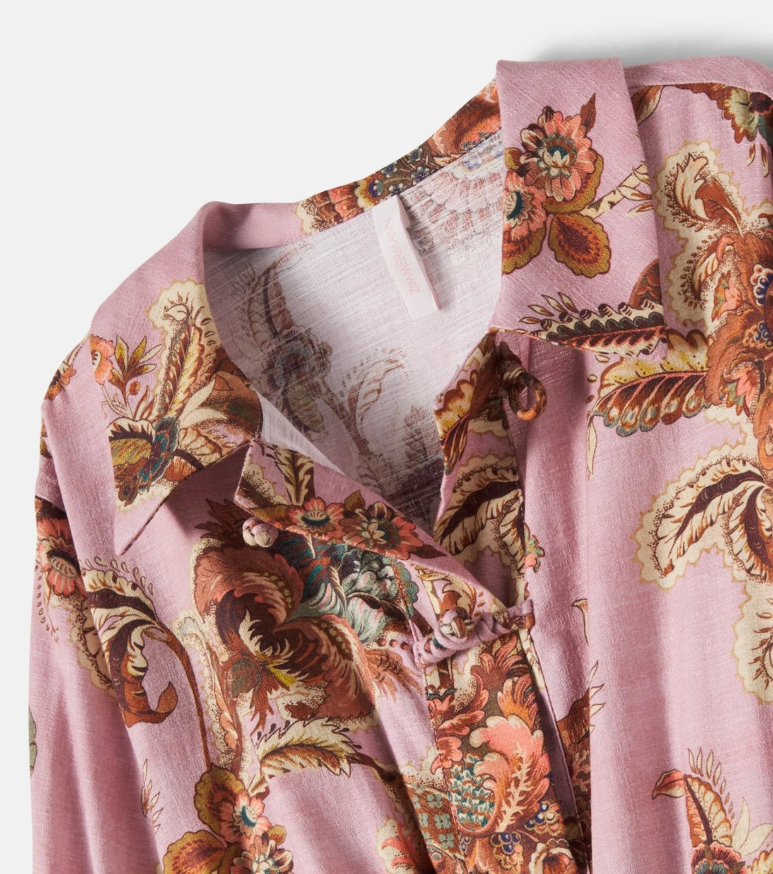 Zimmermann Kids - Aster floral cotton playsuit