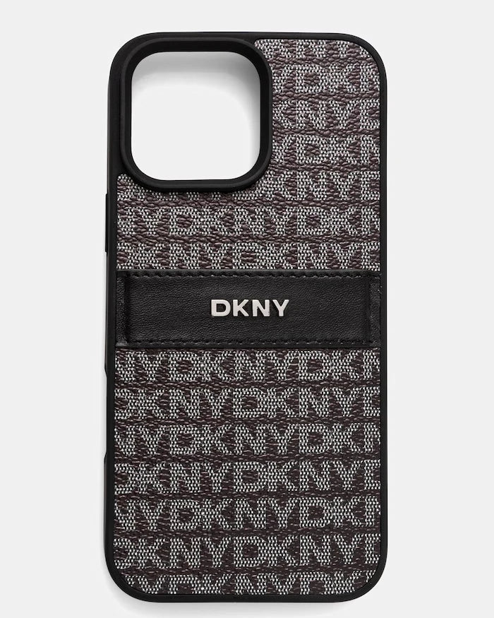 DKNY кейс за телефон от имитация на кожа iPhone 16 Pro Max