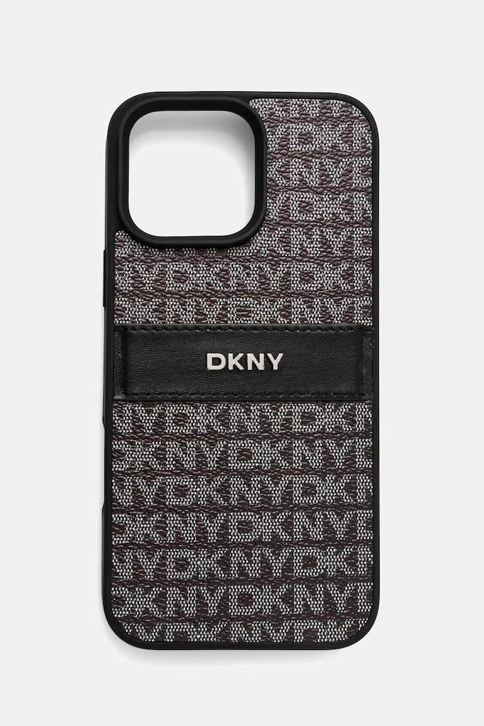 DKNY suni deri telefon kılıfı iPhone 16 Pro Max