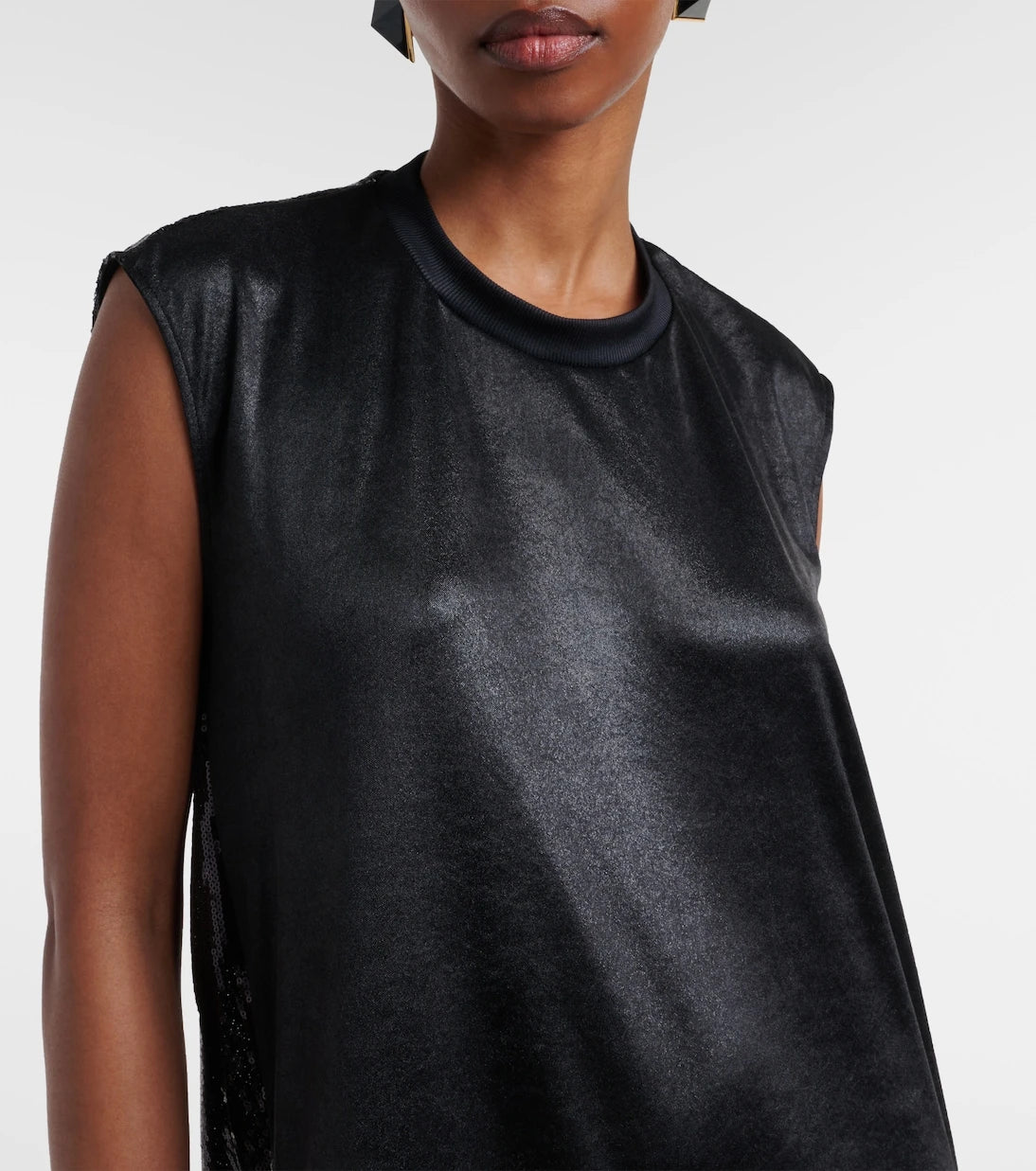 Junya Watanabe - Sequined midi dress