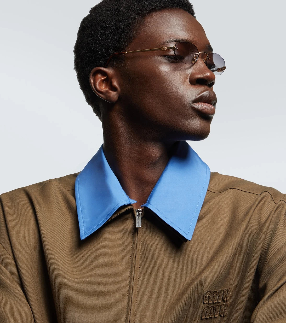 Miu Miu - Oval sunglasses