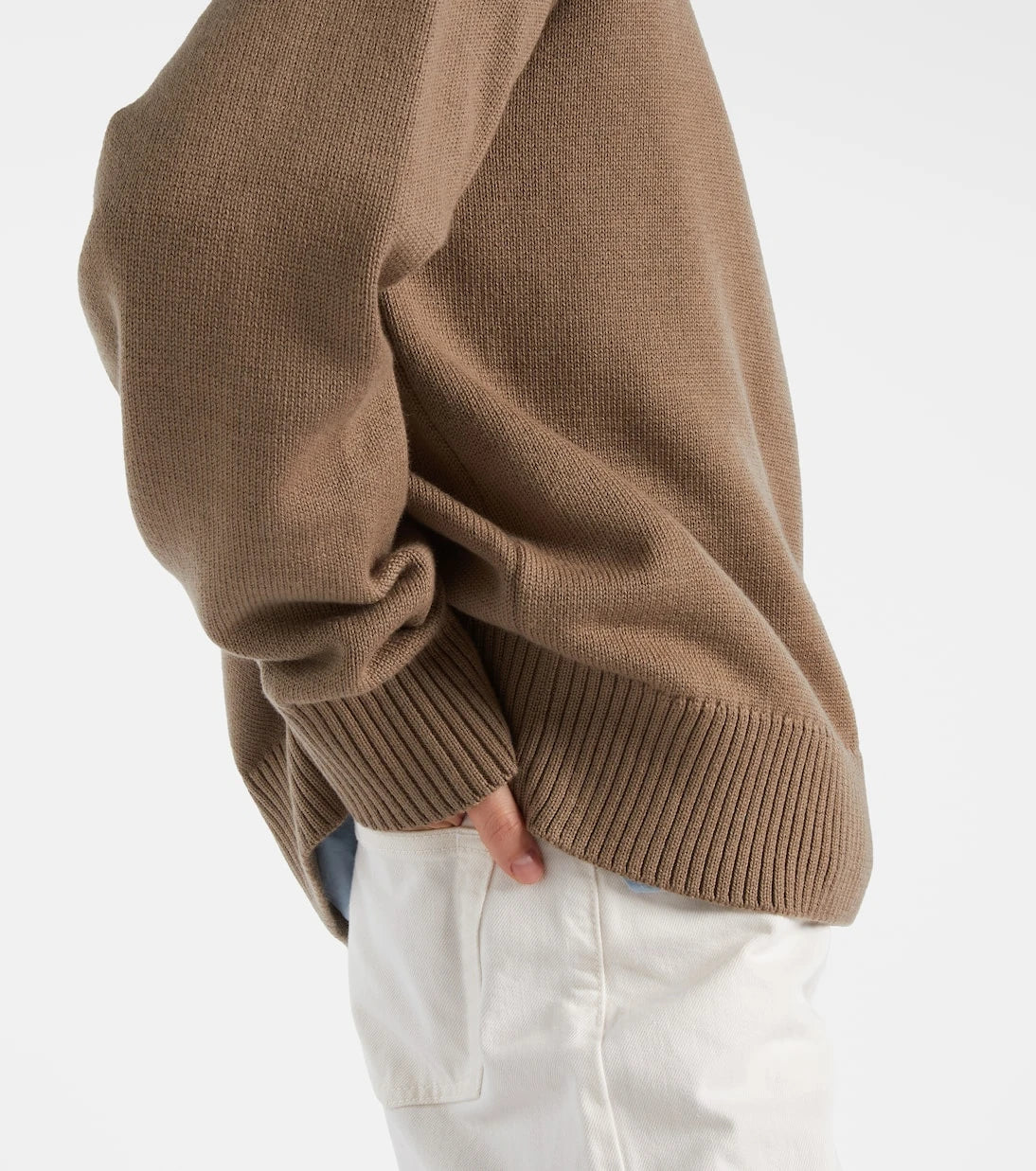 Ami Paris - Ami De Cœur wool and cotton sweater