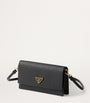 Prada Black Mini Saffiano Leather Cross-Body Bag