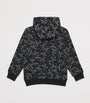 Balmain Kids Cotton Label Print Hoodie (4-14 Years)