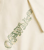 Off-White Cotton Cloudy Arrow Skate Logo T-Shirt
