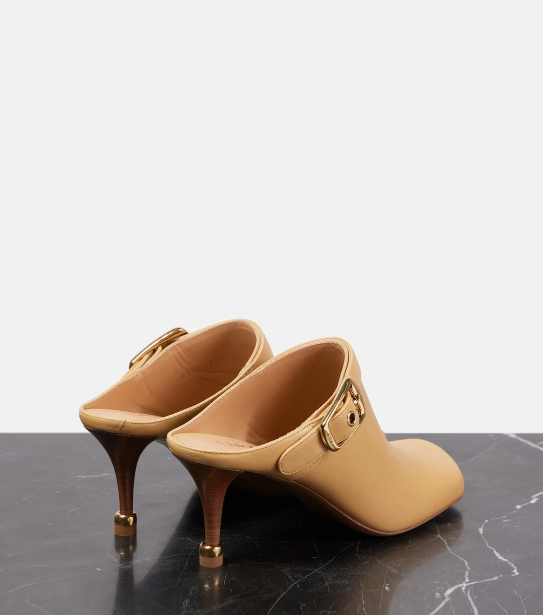 Chloé - Andrea leather mules