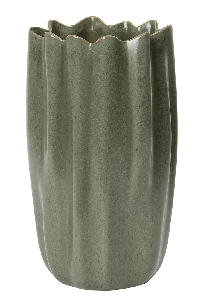 Ferm Living Dekoratif Porselen Vazo 23 x 13 x 14 cm