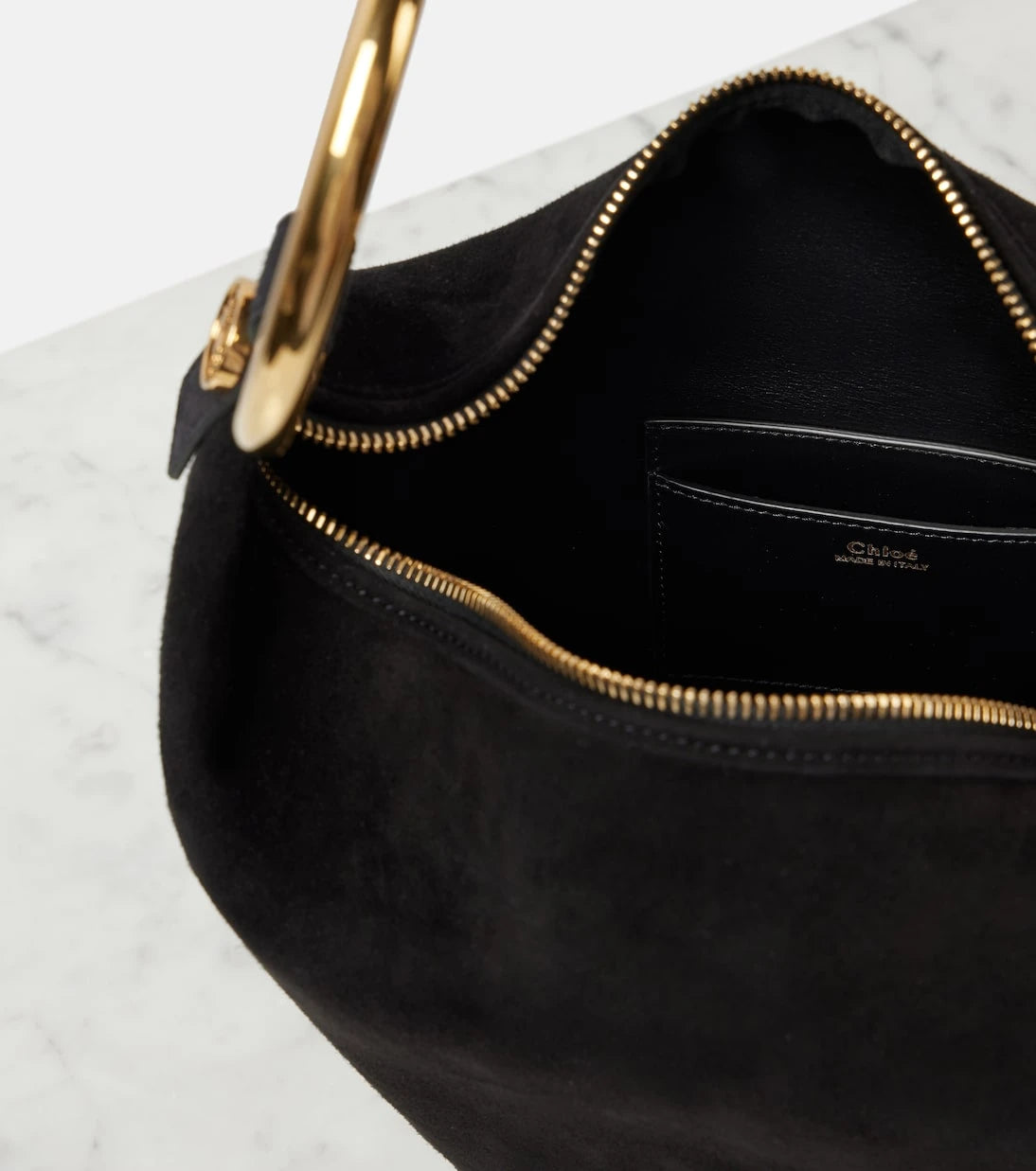 Chloé - Bracelet Medium suede shoulder bag