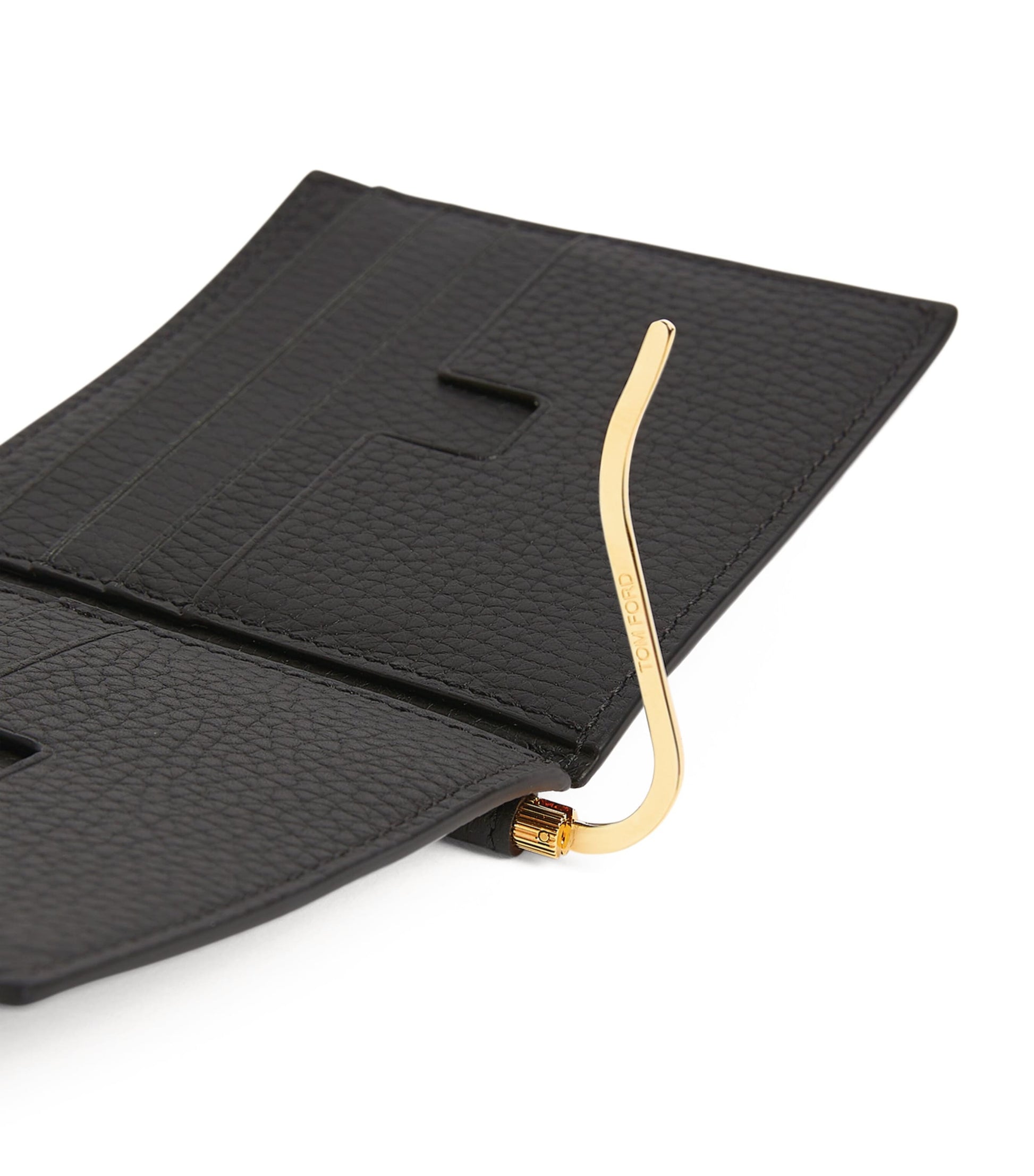 Leather Money Clip Wallet