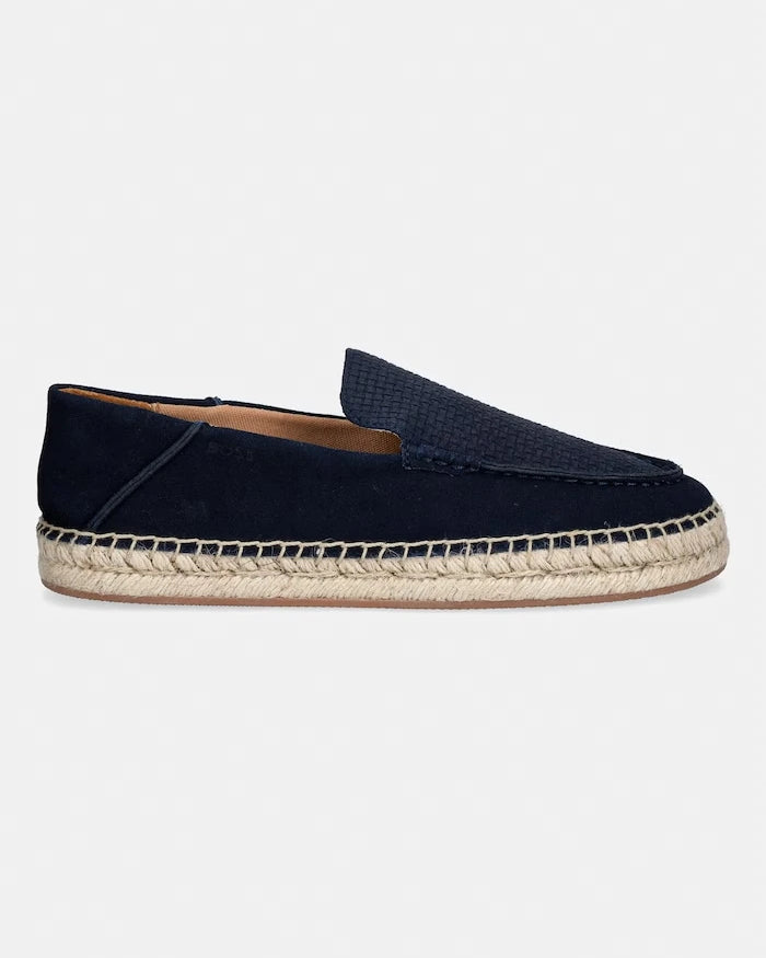 BOSS Erkek Nubuk Espadril Madeira