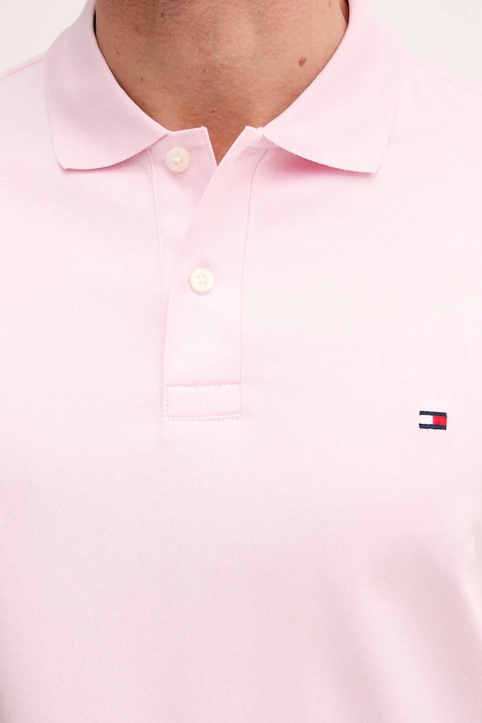 Tommy Hilfiger yakalı erkek pamuklu tişört