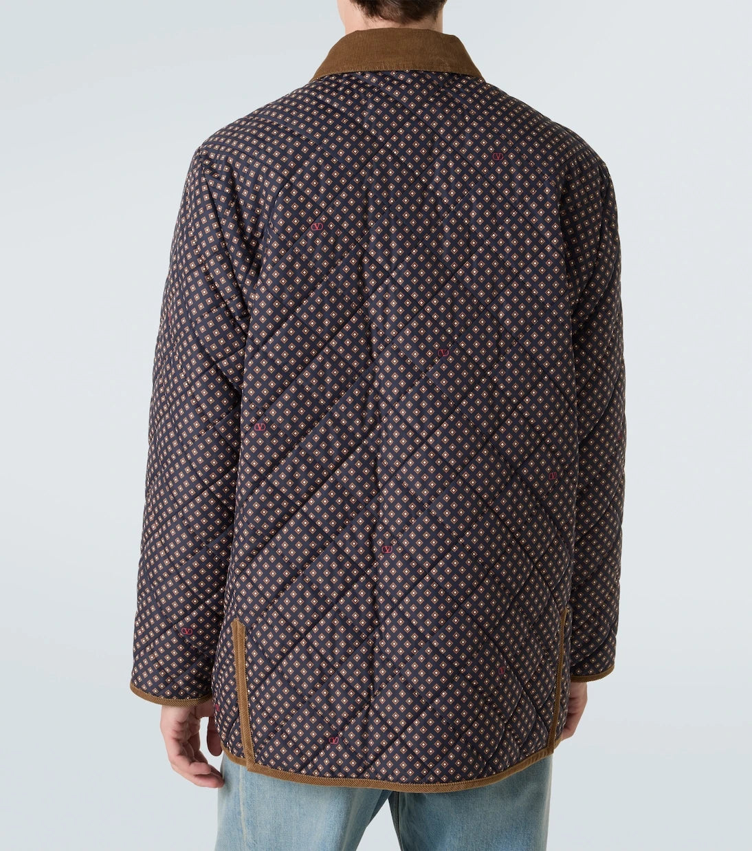 Valentino - Polka-dot quilted jacket