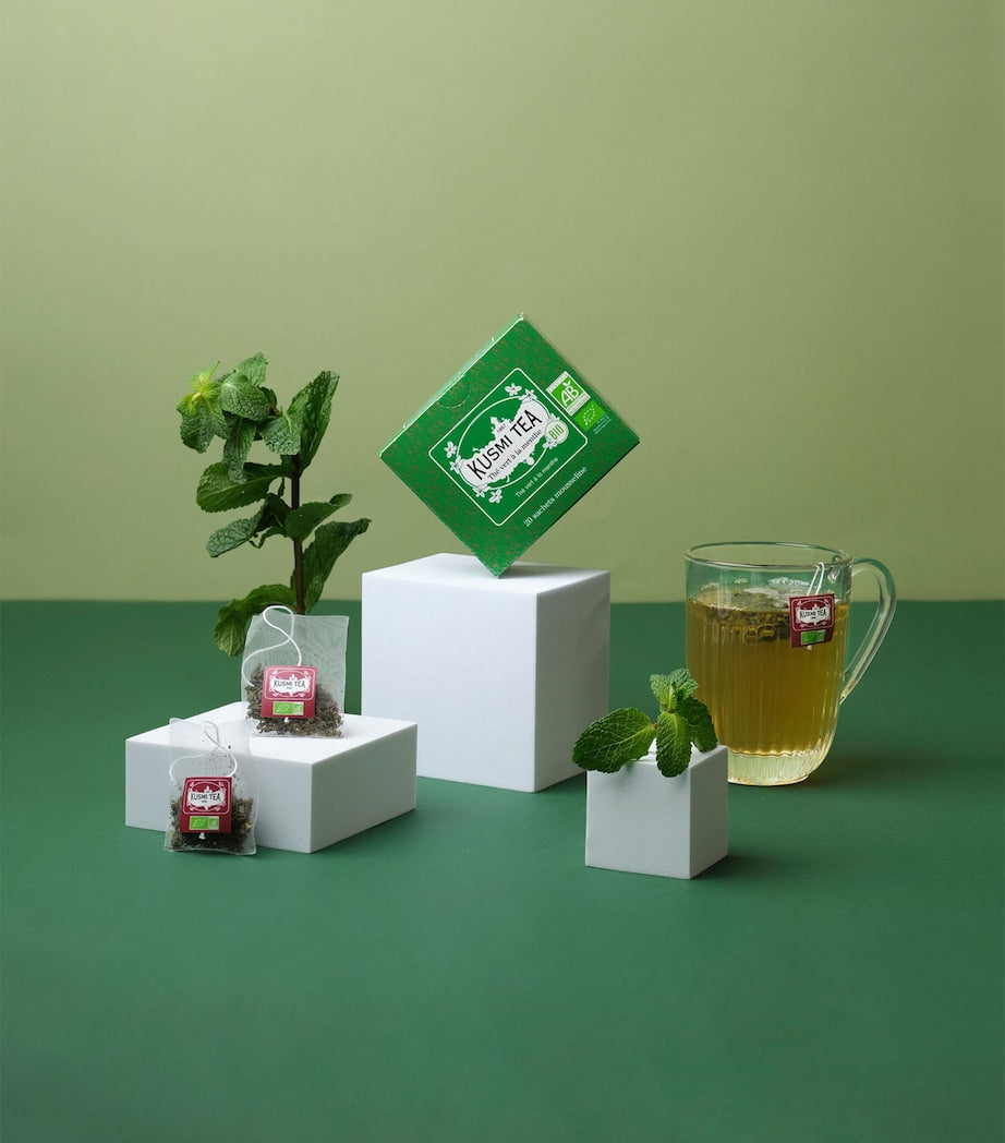 Organic Spearmint Green Tea (40g)