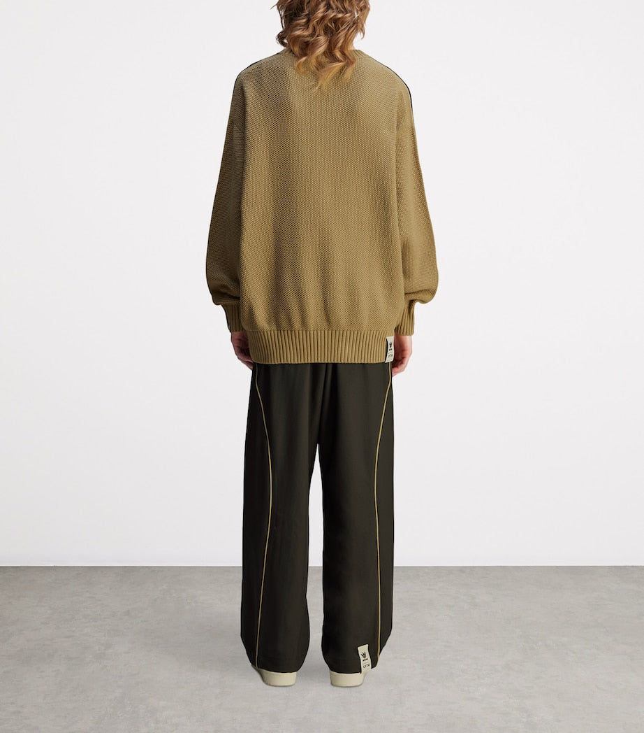 Beige x Song For The Mute Cotton Flower Sweater