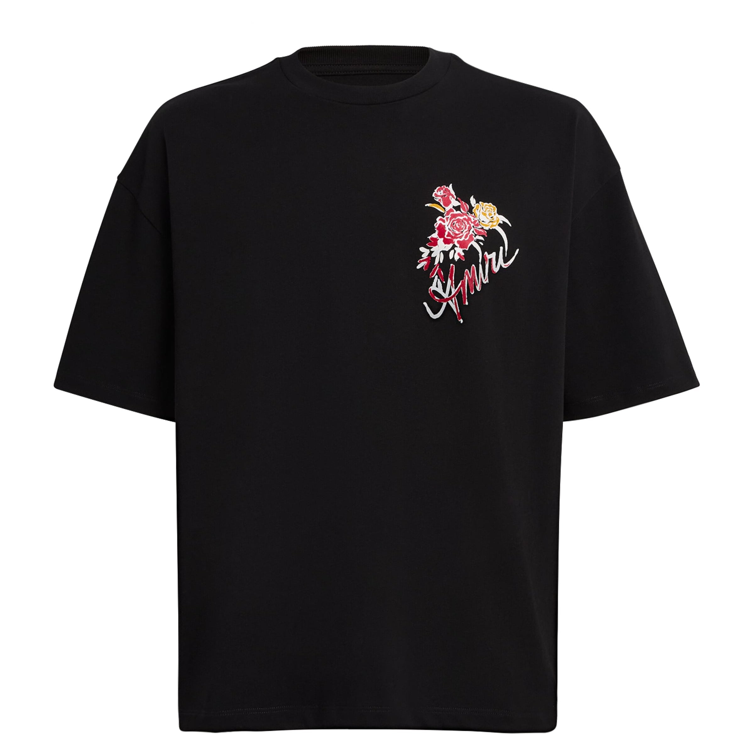 Cotton Roses Print T-Shirt