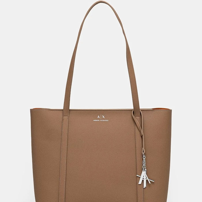 Armani Exchange kadın suni deri alışveriş çantası