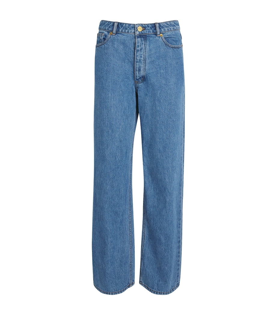 Stylein Blue Kim Relaxed Straight Jeans
