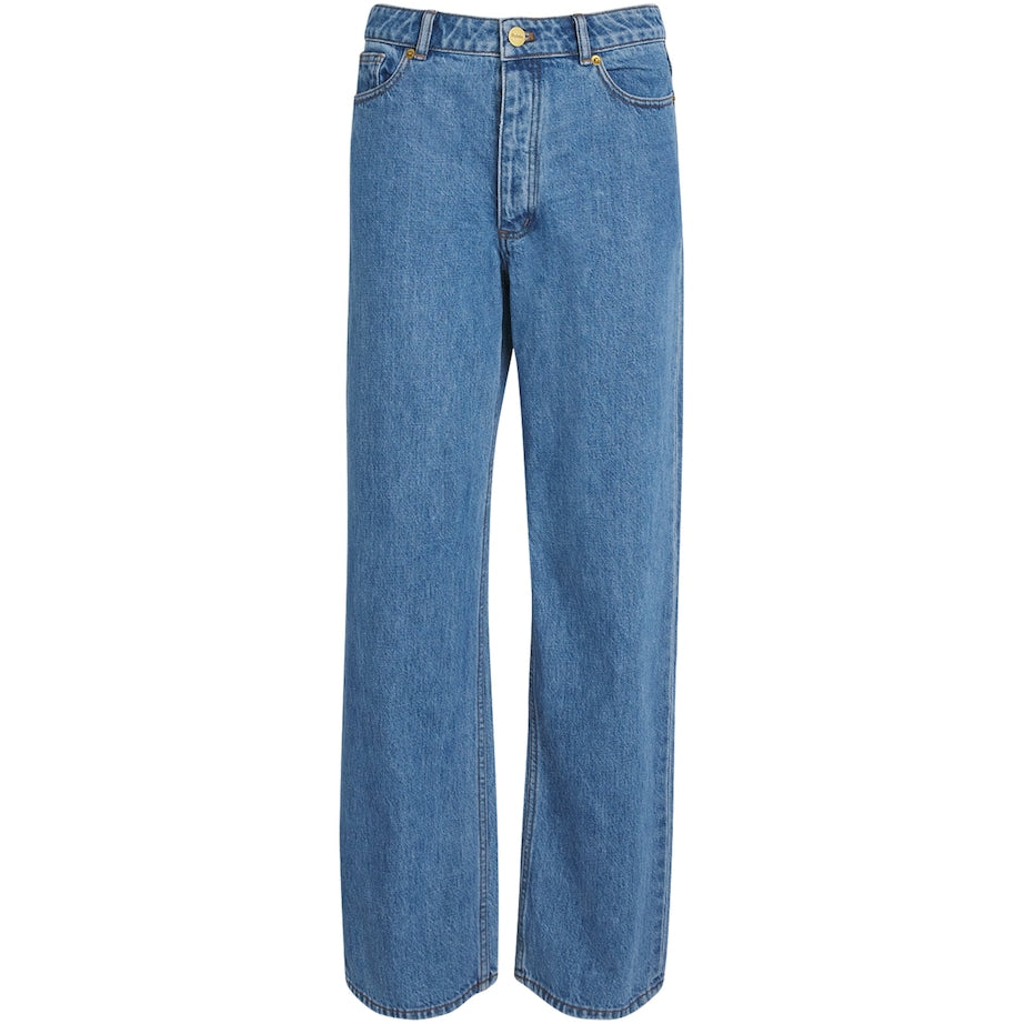 Stylein Blue Kim Relaxed Straight Jeans