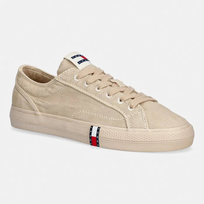 Tommy Jeans ARCHIVE VULC Y2K WASHED CANVAS ниски кецове дамски