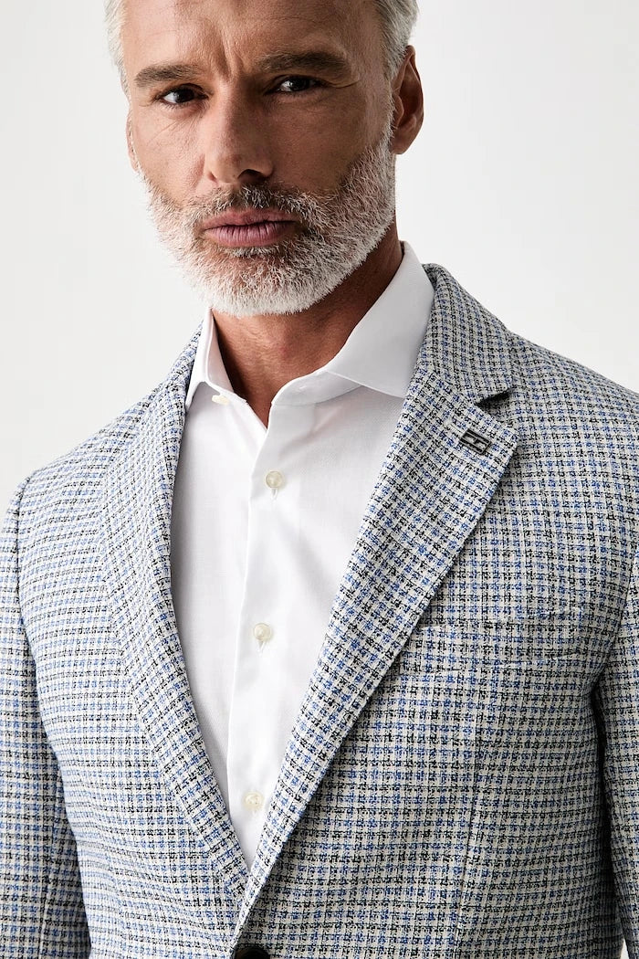 Tommy Hilfiger erkek tek düğmeli pamuklu ceket
