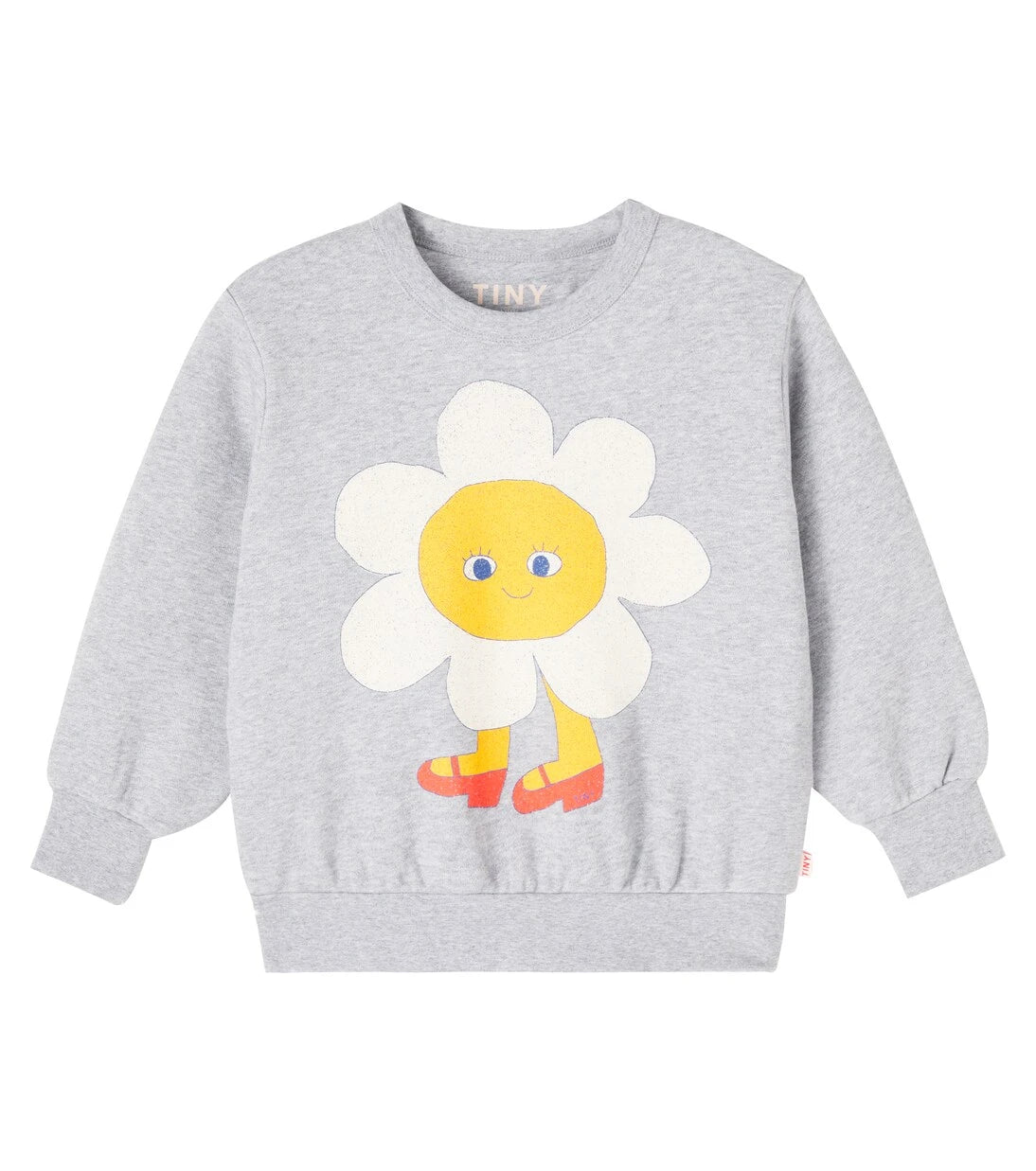 Tinycottons - Flower printed cotton jersey sweatshirt