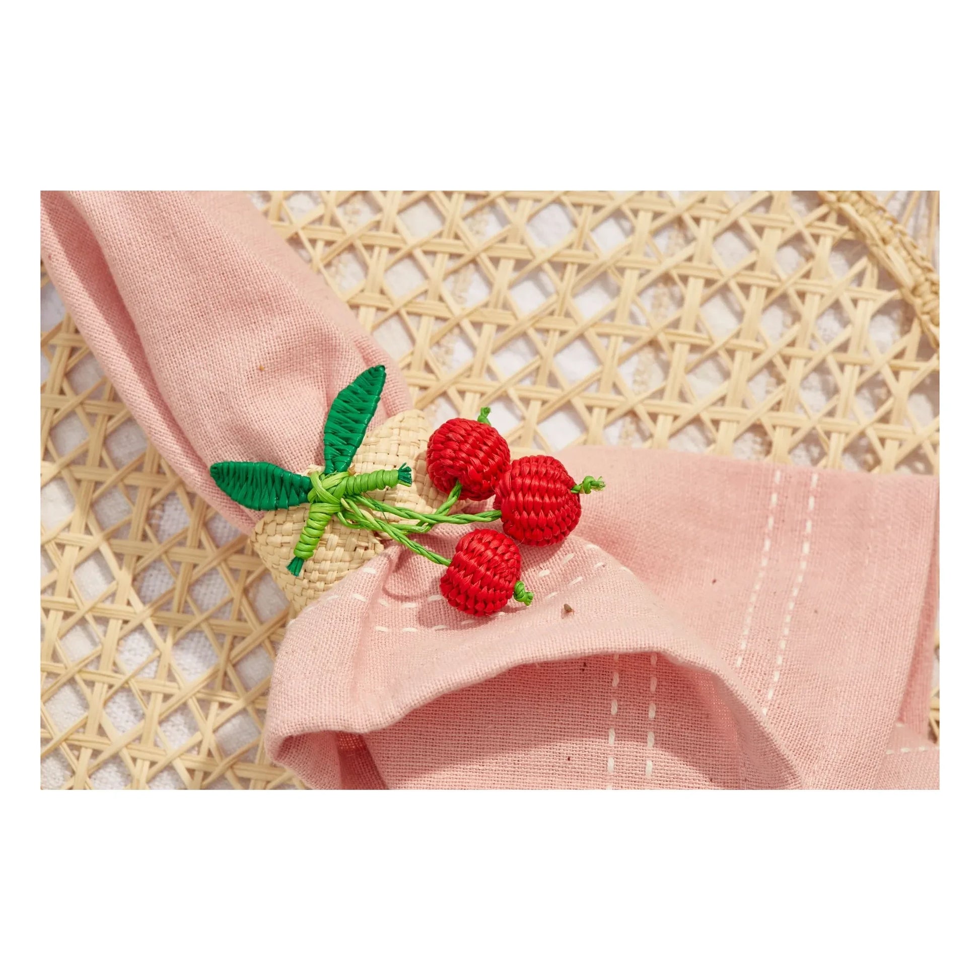 Coro Cora - Napkin ring Cherry | Red
