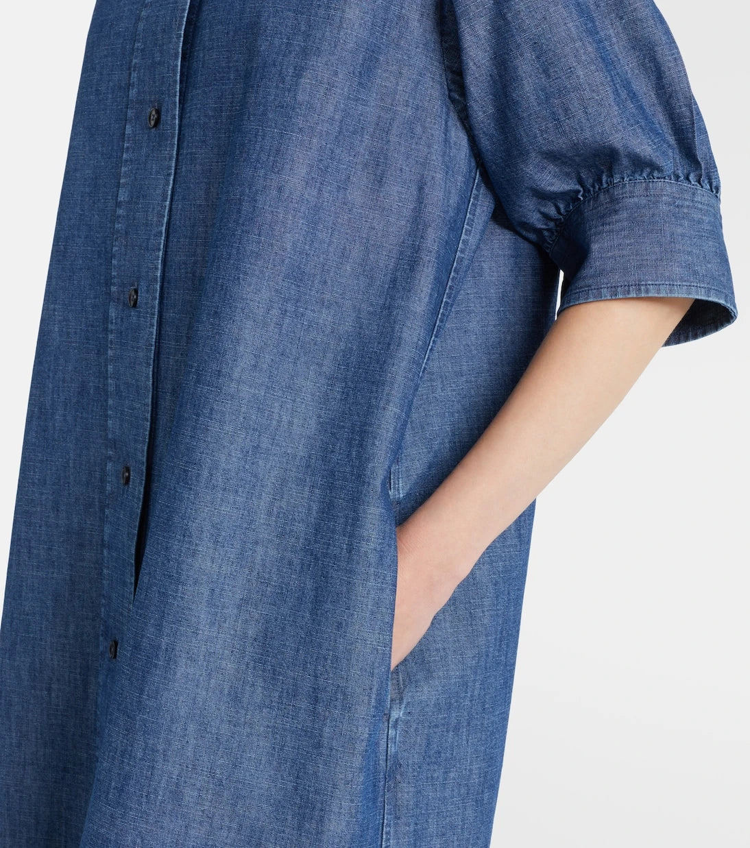 Jil Sander - Cotton chambray shirt dress