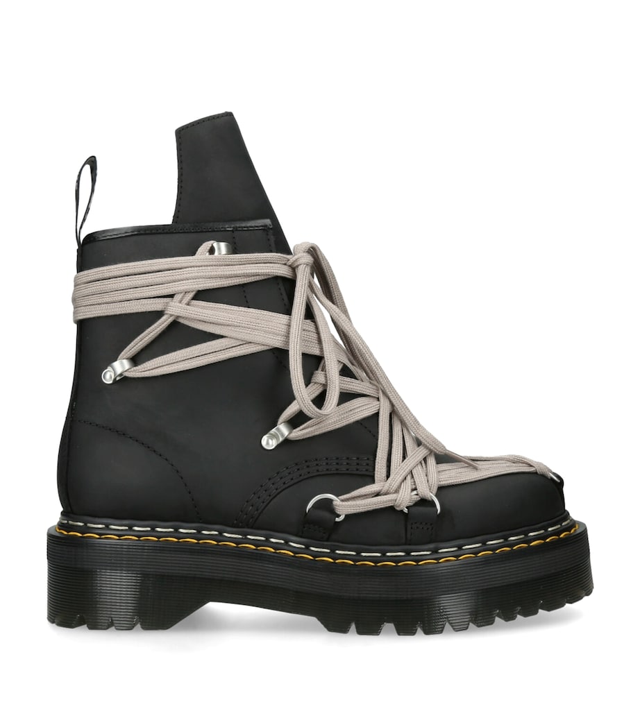 Rick Owens x Dr. Martens Quad Sole 1460 Megalace Boots