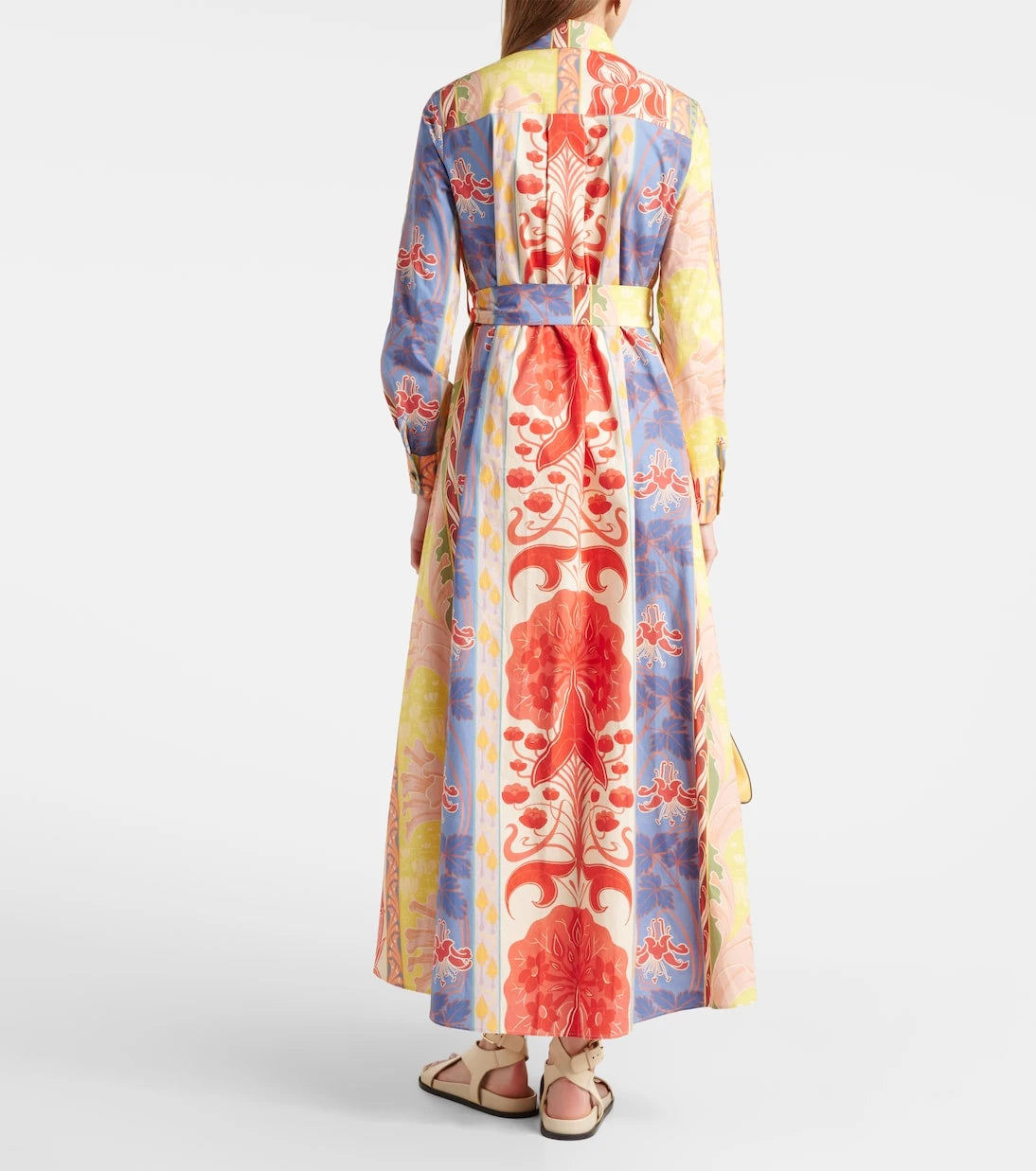 Etro - Printed cotton-blend shirt dress