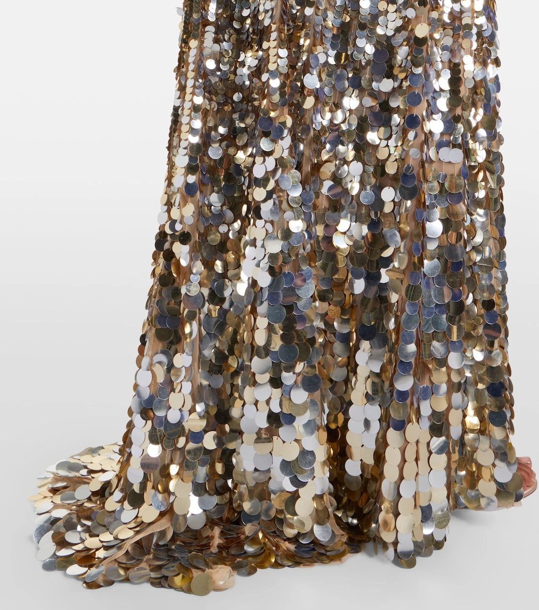 Jenny Packham - Mars gathered sequined gown