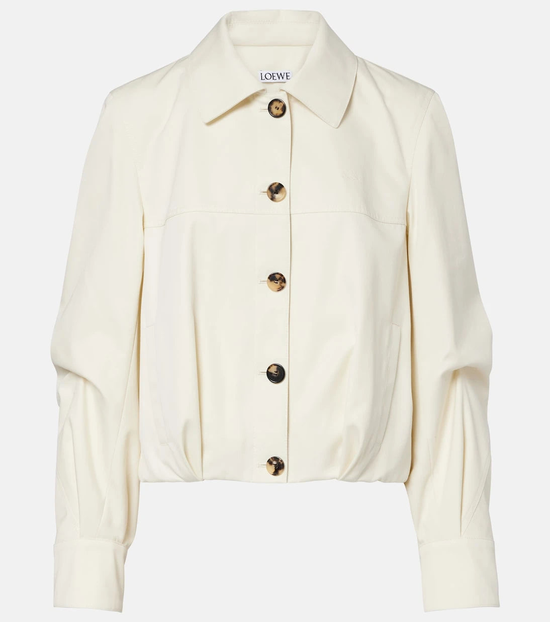 Loewe - Cotton and silk blouson jacket